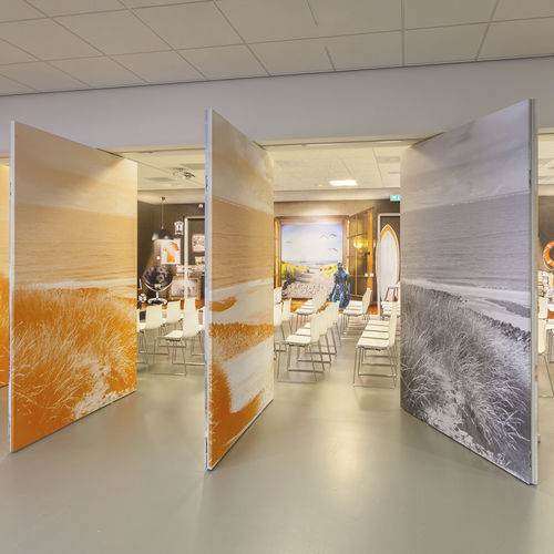 Cloison mobile - Noordwijk, The Netherlands - FritsJurgens - en bois / professionnelle / pour open space
