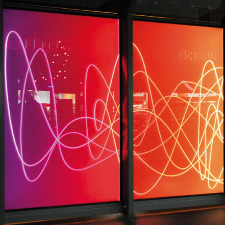 Panneau en verre isolant - ISO - Designpanel - à motif / opaque / transparent