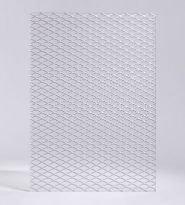 Panneau décoratif pour agencement intérieur - ALU LATTICE - Designpanel - en bois massif / en polyester / lisse