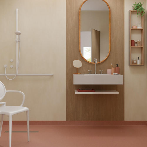 Sol en vinyle - GRANIT SAFE.T - Tarkett PROFESSIONAL - d'intérieur / de salle de bain / professionnel
