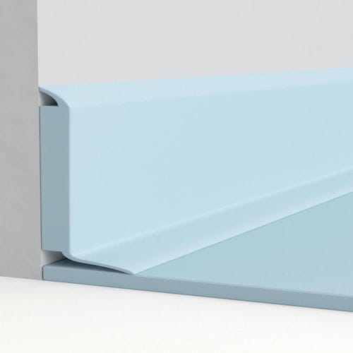 Profilé décoratif en PVC - SEMI-FLEXIBLE - Tarkett PROFESSIONAL - de section rectangulaire / blanc / jaune