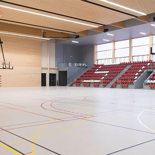 Sol sportif d'intérieur - LINOSPORT XF²™ - Tarkett PROFESSIONAL - en linoléum / pour activité sportive / 100% recyclable