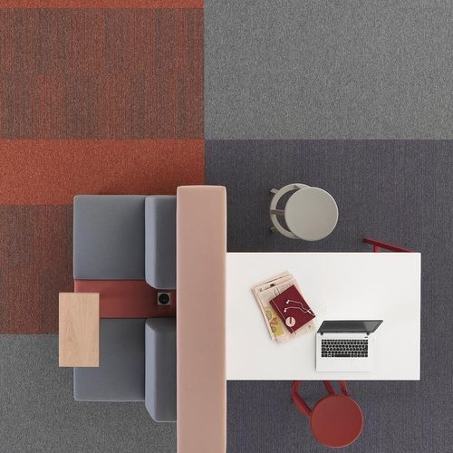 Moquette bouclée - ESSENCE STRIPE - Tarkett PROFESSIONAL - en Textilene® / professionnelle / uni