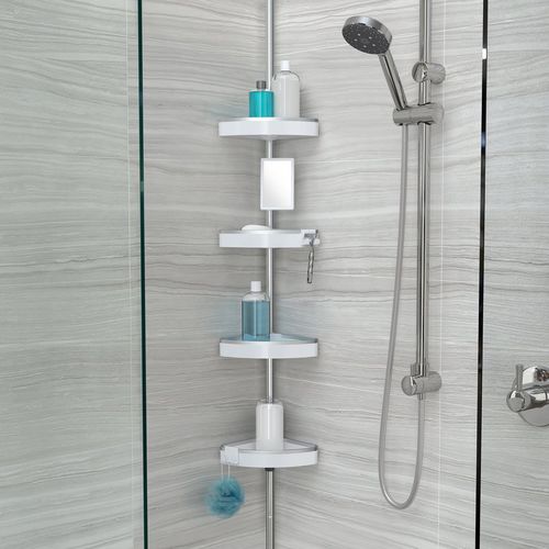 Panier mural de douche - HiRISE 4 - Better Living Products - d'angle