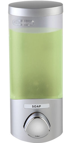 Distributeur de savon professionnel - EURO UNO SATIN SILVER - Better Living Products - mural / en ABS / manuel