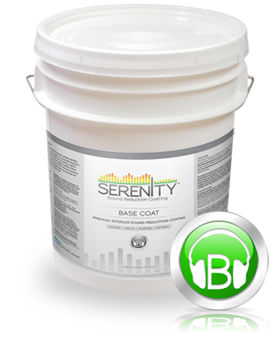 Peinture isolante phonique - SERENITY BASE COAT - 360 COATINGS - intérieure / pour mur