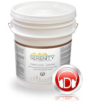 Peinture isolante phonique - SERENITY DESIGNER COLOR / MOCHA - 360 COATINGS - intérieure / pour mur
