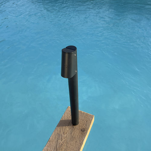 Borne d'éclairage de jardin - BN 05 - aralia - LYX luminaires - urbaine / contemporaine / en acier inoxydable