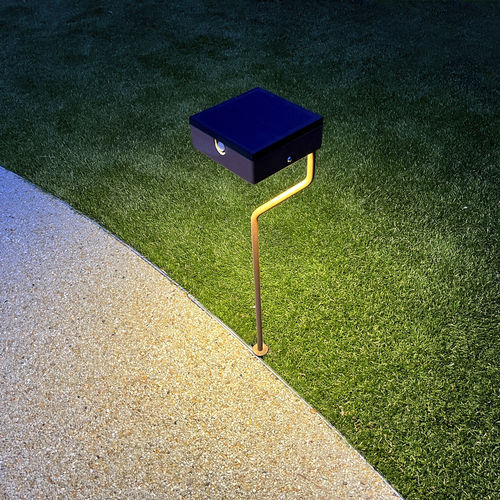 Lampe sur pied - TEE - aralia - LYX luminaires - en acier / en acier inoxydable / en métal peint