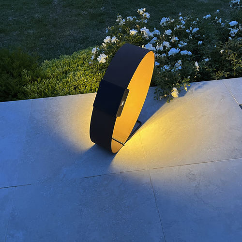 Lampe nomade - RING - aralia - LYX luminaires - en acier / en acier inoxydable / en acier peint