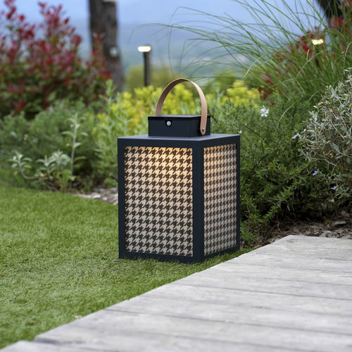 Lanterne solaire - COUTURE - aralia - LYX luminaires - design original / Art Déco / vintage