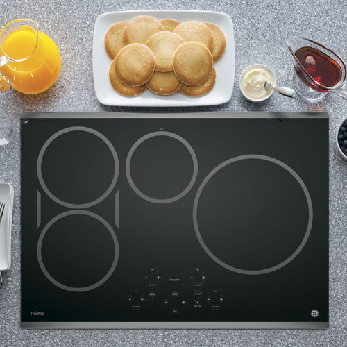 Table de cuisson à induction - PHP9030SJSS - general electric - vitrocéramique / 4 foyers / encastrable