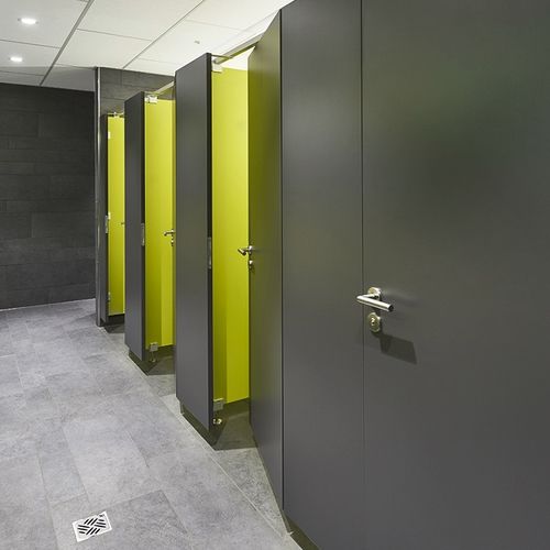 Cabine sanitaire en aluminium - SVF30 JUMP - Schaefer-Trennwandsysteme - pour WC / pour intérieur