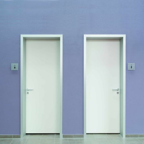 Porte d'entrée - NT40 - Schaefer-Trennwandsysteme - en aluminium / battante / contemporaine