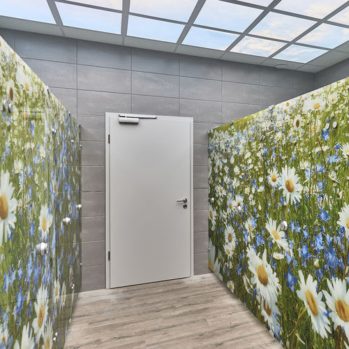 Cloison pour sanitaire - VITRUM II - Schaefer-Trennwandsysteme