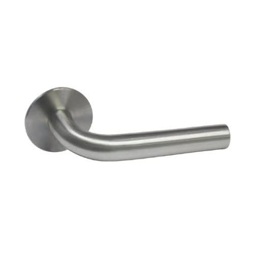 Poignée pour porte - BRAGA - APC - en inox / contemporaine / aspect satiné
