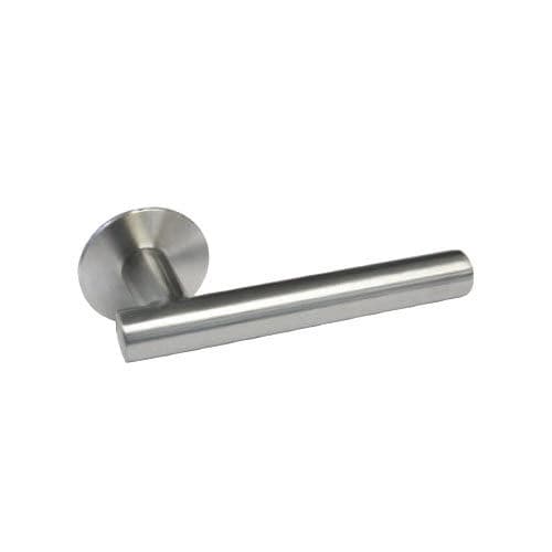 Poignée pour porte - LISBOA - APC - en inox / contemporaine / aspect satiné