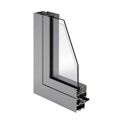 Fenêtre en aluminium - MB 45 - BERTRAND - battante / à coupure thermique
