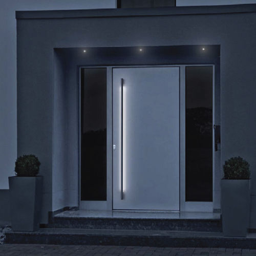 Porte d'entrée - BERTRAND - en bois / en aluminium / en PVC
