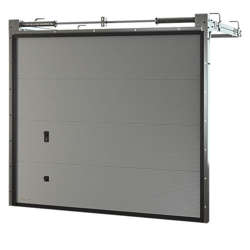 Porte de garage sectionnelle - VENTE K2 RM - BERTRAND - en métal / en mousse de polyuréthane / automatique