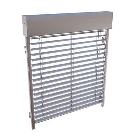 Volet roulant - C80 - BERTRAND - en aluminium / pour façade