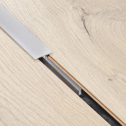 Profilé en aluminium - T-PROFILE ALU SILVER - BERRYALLOC - avec section symétrique / pour sol
