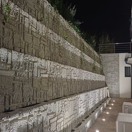 Mur de soutènement en béton armé - BETOTITAN XL ® - BETOCONCEPT - en caisson / en sol renforcé / en terre-armée
