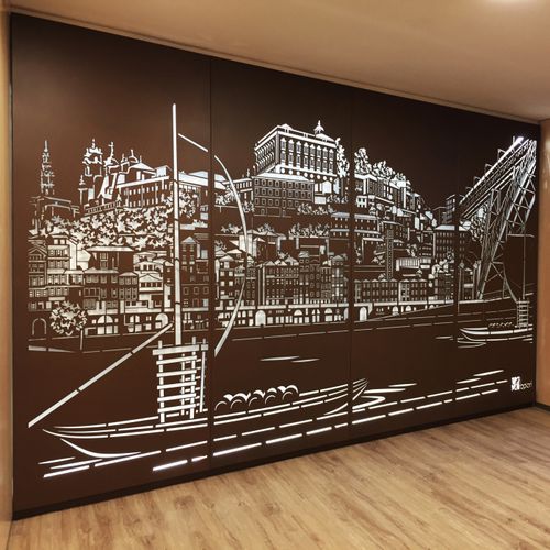 Panneau décoratif mural - BPLAN - pour agencement intérieur / pour mur / léger