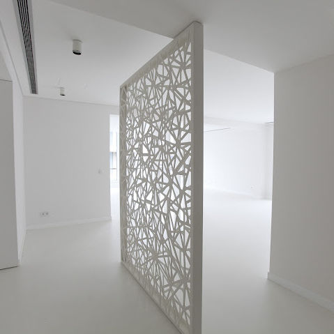Paravent contemporain - BPLAN - en métal / professionnel / sur mesure