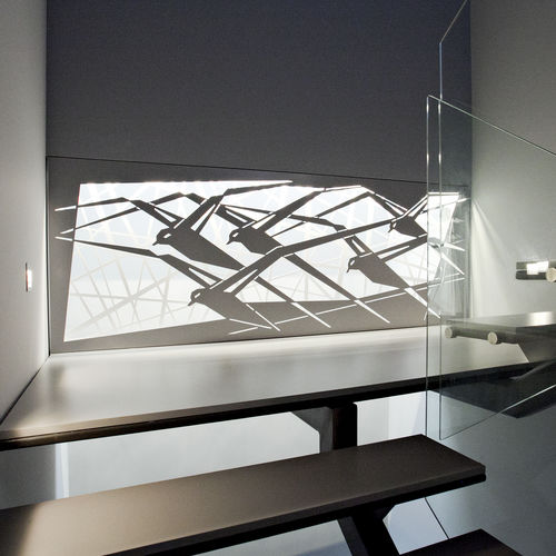 Panneau décoratif pour fenêtre - BPLAN - en métal