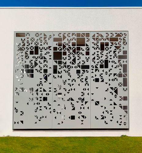 Panneau décoratif de revêtement - BPLAN - pour façade ventilée / à grande résistance / en aluminium