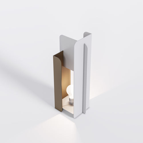 Lampe de table - Bset - BPLAN - en aluminium laqué / design original / d'intérieur