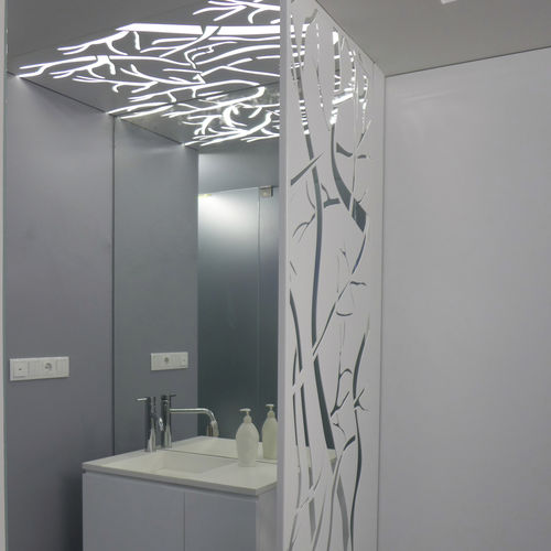 Claustra en aluminium - BPLAN - d'intérieur / sur mesure