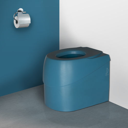 Toilette sèche - NÉODYME  - ECODOMEO - à poser / résine polyester / par Richard Montoro