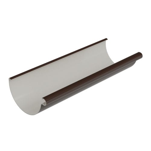 Gouttière PVC - RE090-_-RY300 - GALECO - demi-ronde