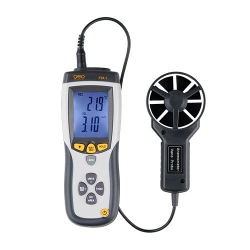 Anémomètre thermo - FTA 1 - GEO-FENNEL GMBH - à hélice / portable