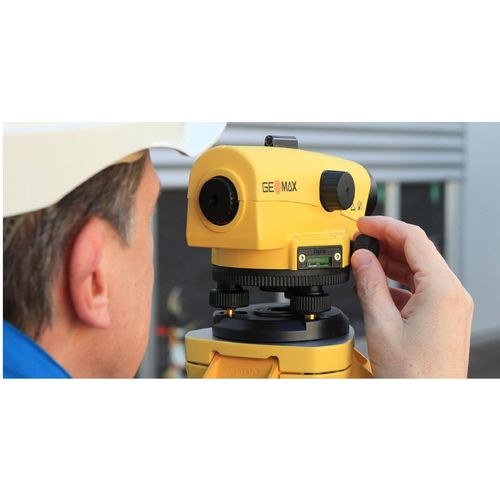 Niveau automatique - ZAL300 - GEOMAX - laser / robuste / magnétique
