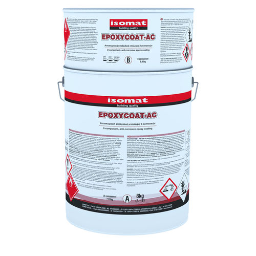 Primaire pour métal - EPOXYCOAT-AC - ISOMAT S.A. - époxy / intérieur / extérieur