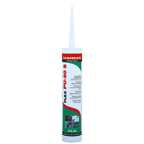 Mastic élastique - FLEX PU-50 S - ISOMAT S.A. - à base de polyuréthane / pour étanchéité / de protection