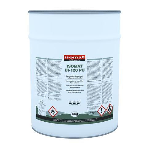 Enduit de protection - ISOMAT BI-120 PU - ISOMAT S.A. - de lissage / d'imperméabilisation / de finition