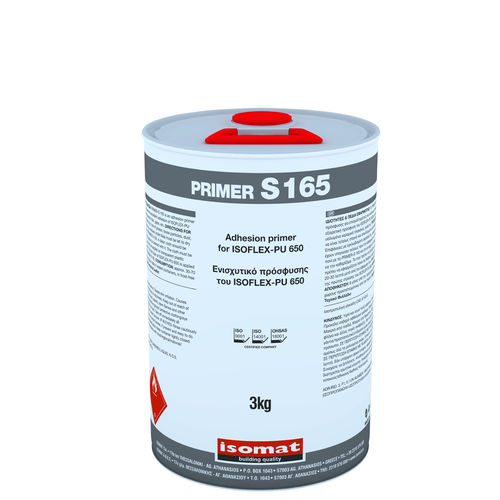 Primaire d'adherence pour carrelage - PRIMER-S 165 - ISOMAT S.A. - pour verre / silane / pour extérieur