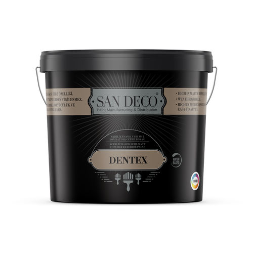 Peinture décorative - DENTEX - SAN DECO - d'extérieur / pour mur / pour façade