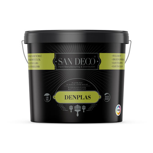 Peinture décorative - DENPLAS - SAN DECO - de finition / intérieure / pour mur
