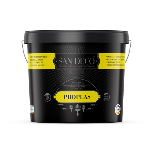 Peinture décorative - PROPLAS - SAN DECO - intérieure / pour mur / pour béton