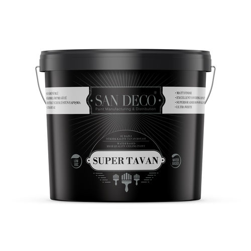 Peinture décorative - SUPER CEILING - SAN DECO - intérieure / pour plafond / pour béton