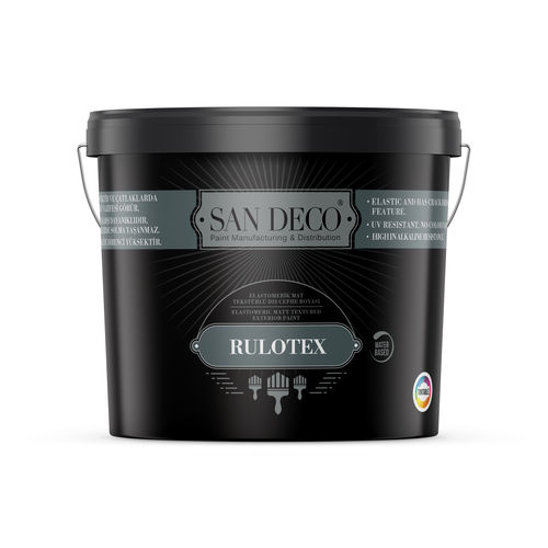 Peinture décorative - RULOTEX - SAN DECO - d'extérieur / pour mur / pour façade