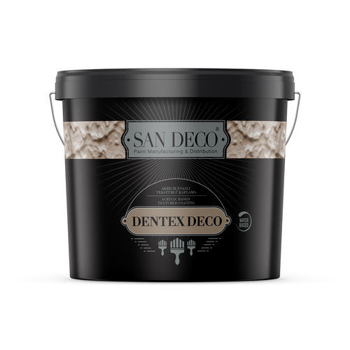 Enduit décoratif - DENTEX DECO - SAN DECO - extérieur / pour briques / pour béton