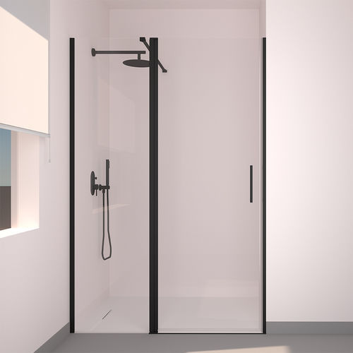 Paroi de douche coulissante - SINGLE - SANYCCES - fixe / en hauteur / sur receveur