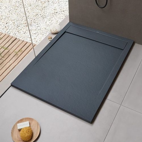 Receveur de douche rectangulaire - CLEVER - SANYCCES - à poser / en résine / antidérapant