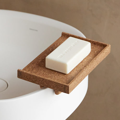 Porte-savon en liège naturel - BANDEJA CORCHO - SANYCCES - pour salle de bain